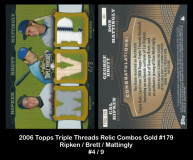 2006-Topps-Triple-Threads-Relic-Combos-Gold-179