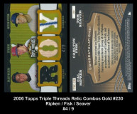 2006-Topps-Triple-Threads-Relic-Combos-Gold-230