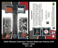 2006-Ultimate-Collection-Tandem-Materials-Patches-JR
