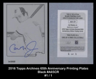 2016-Topps-Archives-65th-Anniversary-Printing-Plates-Black-A65CR