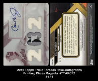 2016-Topps-Triple-Threads-Relic-Autographs-Printing-Plates-Magenta-TTARCR1