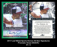 2017-Leaf-Metal-Sports-Heroes-All-Star-Signatures-Prismatic-Green-ASCRJ