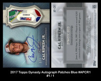 2017-Topps-Dynasty-Autograph-Patches-Blue-APCR1