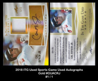 2018-ITG-Used-Sports-Game-Used-Autographs-Gold-GUACRJ