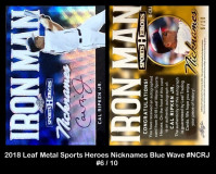 2018-Leaf-Metal-Sports-Heroes-Nicknames-Blue-Wave-NCRJ