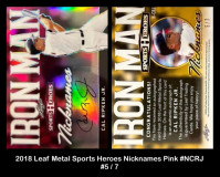 2018-Leaf-Metal-Sports-Heroes-Nicknames-Pink-BACRJ