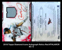 2018-Topps-Diamond-Icons-Autograph-Relics-Red-THLARCR