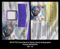 2018-ITG-Used-Sports-Game-Used-Autographs-Purple-GUACRJ