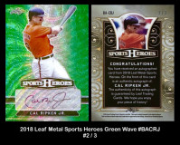 2018-Leaf-Metal-Sports-Heroes-Green-Wave-BACRJ