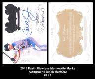 2018-Panini-Flawless-Memorable-Marks-Autographs-Black-MMCR2