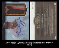 2018-Topps-Dynasty-Autograph-Patches-Blue-APCR4