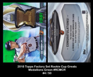 2018-Topps-Factory-Set-Rookie-Cup-Greats-Medallions-Green-RCMCR