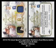 2019-ITG-Used-Sports-Legendary-Numbers-Memorabilia-Gold-Spectrum-LN04