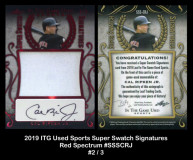 2019-ITG-Used-Sports-Super-Swatch-Signatures-Red-Spectrum-SSSCRJ