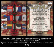 2019-ITG-Used-Sports-All-Star-Game-History-Memorabilia-Prime-Red-Spectrum-ASG07