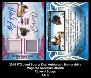 2019-ITG-Used-Sports-Dual-Autograph-Memorabilia-Magenta-Spectrum-DA06