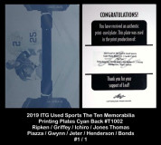 2019-ITG-Used-Sports-The-Ten-Memorabilia-Printing-Plates-Cyan-Back-T1002