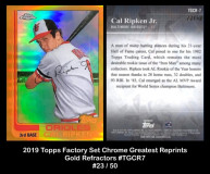 2019-Topps-Factory-Set-Chrome-Greatest-Reprints-Gold-Refractors-TGCR7
