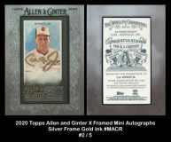 2020-Topps-Allen-and-Ginter-X-Framed-Mini-Autographs-Silver-Frame-Gold-Ink-MACR
