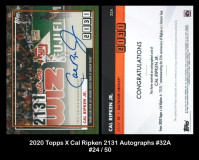2020-Topps-X-Cal-Ripken-2131-Autographs-32A