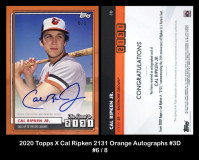 2020-Topps-X-Cal-Ripken-2131-Orange-Autographs-03A