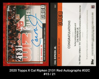 2020-Topps-X-Cal-Ripken-2131-Red-Autogtaphs-32C
