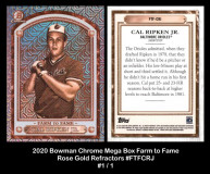 2020-Bowman-Chrome-Mega-Box-Farm-to-Fame-Rose-Gold-Refractors-FTFCRJ
