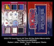 2020-ITG-Used-Sports-All-Time-All-Star-Ballot-Memorabilia-Red-Spectrum-ATAS03