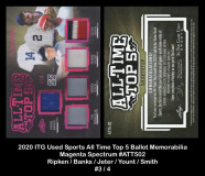 2020-ITG-Used-Sports-All-Time-Top-5-Ballot-Memorabilia-Magenta-Spectrum-ATT502