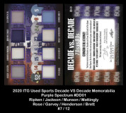 2020-ITG-Used-Sports-Decade-vs-Decade-Memorabilia-Purple-Spectrum-DD01