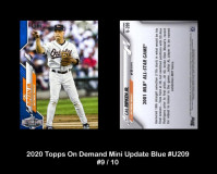 2020-Topps-On-Demand-Mini-Update-Blue-U209