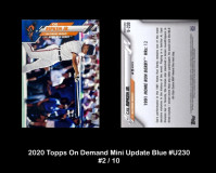 2020-Topps-On-Demand-Mini-Update-Blue-U230