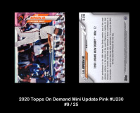 2020-Topps-On-Demand-Mini-Update-Pink-U230