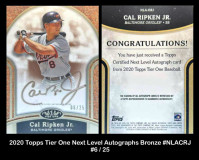 2020-Topps-Tier-One-Nevel-Level-Autographs-Bronze-NLACRJ