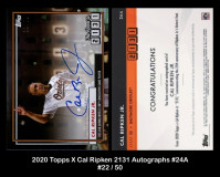 2020-Topps-X-Cal-Ripken-2131-Autographs-24A