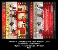 2021-Leaf-Ultimate-Sports-Sport-Almanac-Quad-Memorabilia-Gold-USA11
