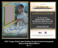 2021-Topps-Gold-Label-Golden-Greats-Framed-Autograph-Relics-Gold-GLAJRCPJ