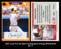 2021-Leaf-Pro-Set-Sports-Autographs-Orange-PSACRJB