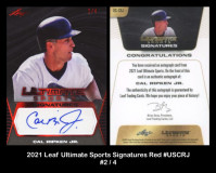 2021-Leaf-Ultimate-Sports-Signatures-Red-USCRJ