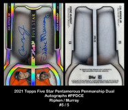 2021-Topps-Five-Star-Pentamerous-Penmanship-Dual-Autographs-PPDCE