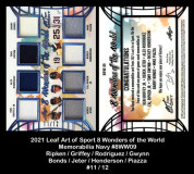 2021-Leaf-Art-of-Sport-8-Wonders-of-the-World-Memorabilia-Navy-8WW09