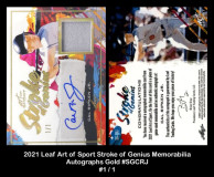 2021-Leaf-Art-of-Sport-Stroke-of-Genius-Memorabilia-Autographs-Gold-SGCRJ