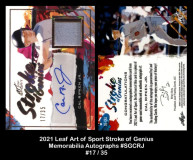 2021-Leaf-Art-of-Sport-Stroke-of-Genius-Memorabilia-Autographs-SGCRJ