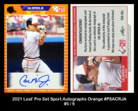 2021-Leaf-Pro-Set-Sports-Autographs-Orange-PSACRJA
