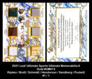 2021-Leaf-Ultimate-Sports-Ultimate-Memorabilia-6-Gold-UM613