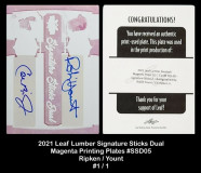 2021-Leaf-Lumber-Signature-Sticks-Dual-Magenta-Printing-Plates-SSD05