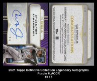2021-Topps-Definitive-Collection-Legendary-Autographs-Purple-LACCR