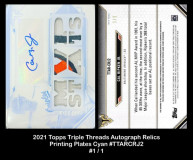 2021-Topps-Triple-Threads-Autograph-Relics-Printing-Plates-Cyan-TTARCRJ2