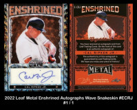 2022-Leaf-Metal-Enshrined-Autographs-Wave-Snakeskin-ECRJ