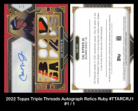 2022-Topps-Triple-Threads-Autograph-Relics-Ruby-TTARCRJ1